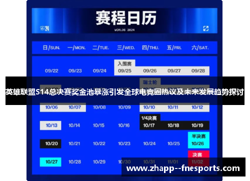 英雄联盟S14总决赛奖金池暴涨引发全球电竞圈热议及未来发展趋势探讨 英雄联盟S14总决赛奖金池暴涨引发全球电竞圈热议及未来发展趋势探讨